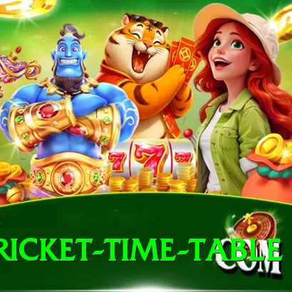 cricket time table - VIP Elite - 2
